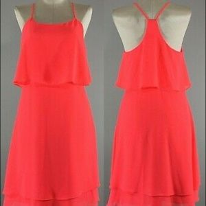 NWT Gianni Bini Highlighter Orange Dress Size 12